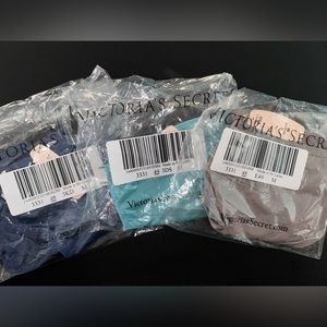 Victoria’s Secret | Bikini Panty with Lace Trim (Teal, Gray, and Blue for $24)